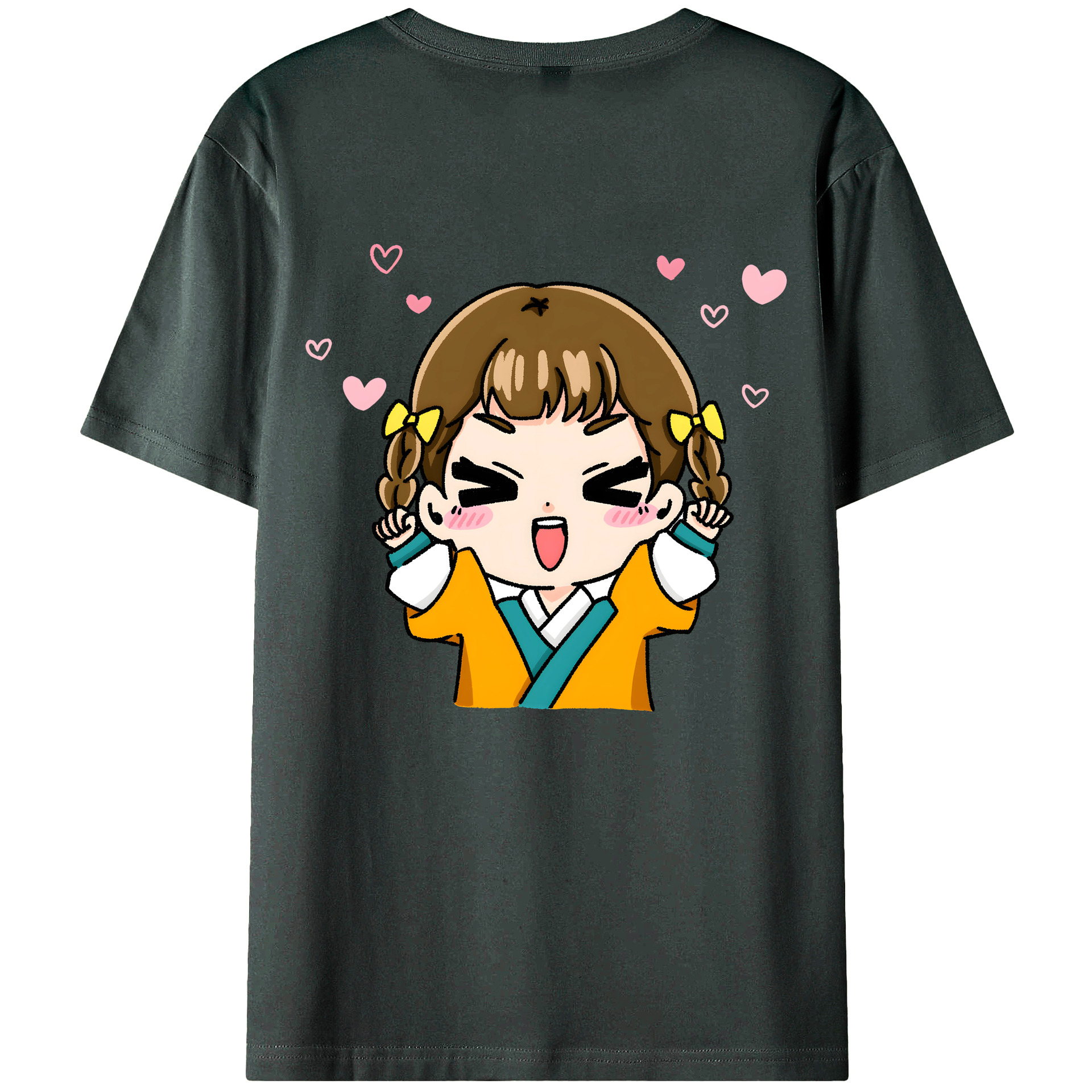 （画像用） 薬屋のひとりごと The Apothecary Diaries 綿100％ メンズ半袖Tシャツ（バックプリント） 通気性